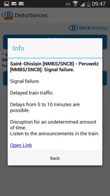 SNCB/NMBS android App screenshot 0