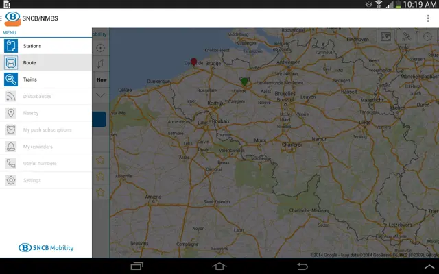 SNCB/NMBS android App screenshot 13